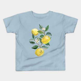 Luscious Lemon Branch Kids T-Shirt